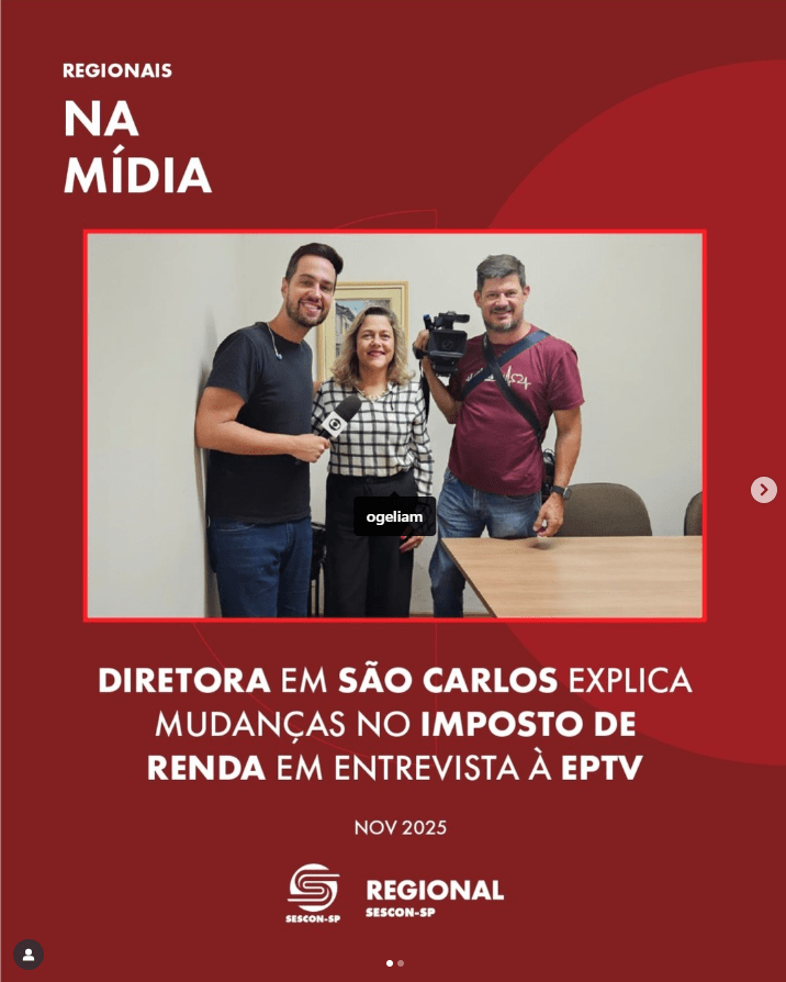 Diretora em São Carlos Explica Mudanças no Imposto de Renda em Entrevista à <b>EPTV</b>