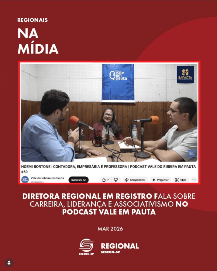 Diretora Re3gional em Registro Fala Sobre Carreira, Liderança e Associativismo no <b>Podcast Vale em Pauta</b>