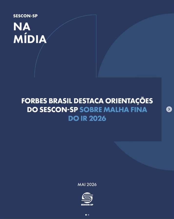 <b>Forbes Brasil</b> Destaca Orientações do Sescon-SP Sobre Malha Fina do IR 2026