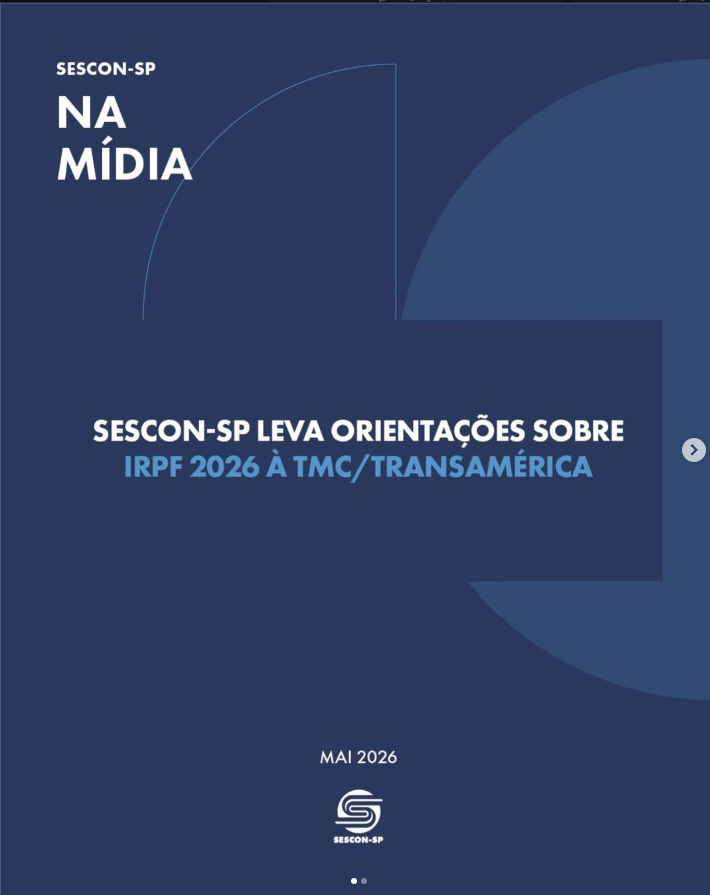 Sescon-SP Leva Orientações Sobre IRPF 2026 à <b>TMC/Transamérica</b>