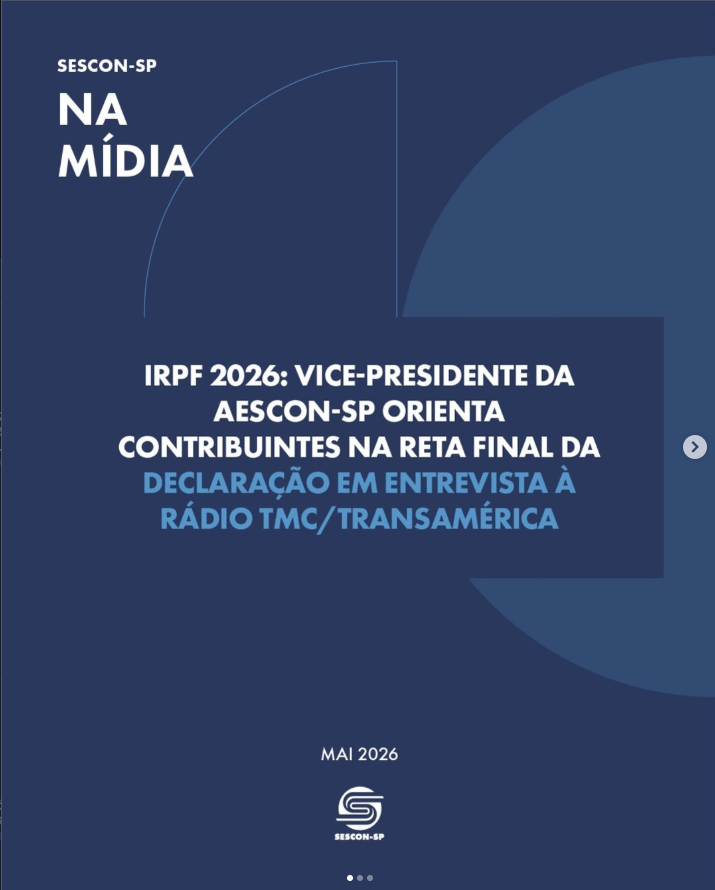 IRPF 2026: Vice-Presidente da Aescon-SP Orienta Contribuintes na Reta Final da Declaração em Entrevista à <b>Rádio TMC/Transamérica</b>