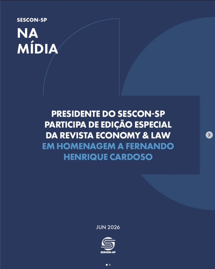 Presidente do Sescon-Sp Participa de Edição Especial da <b>Revista Economy & Law</b> em Homenagem a Fernando Henrique Cardoso