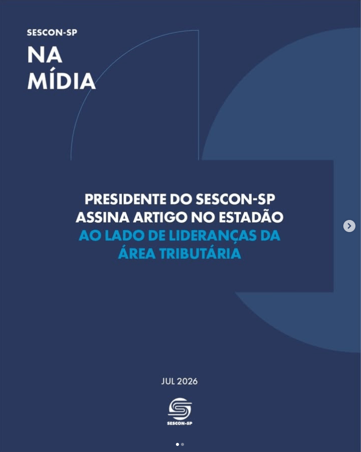 Presidente do Sescon-SP Assina Artigo no <b>Estadão</b> ao Lado de Lideranças da Área Tributaria